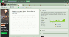 Desktop Screenshot of dragonagestories.deviantart.com