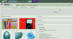 Desktop Screenshot of m4dj3st3r.deviantart.com