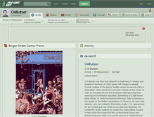 Tablet Screenshot of cmbutzer.deviantart.com