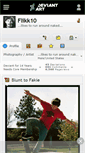 Mobile Screenshot of flikk10.deviantart.com