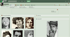 Desktop Screenshot of manueee.deviantart.com