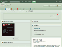 Tablet Screenshot of deviant-at.deviantart.com