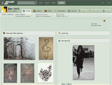 Tablet Screenshot of em--1411.deviantart.com