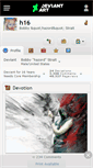 Mobile Screenshot of h16.deviantart.com