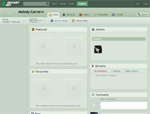 Tablet Screenshot of melody-carver.deviantart.com