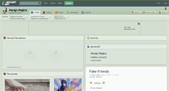 Desktop Screenshot of mango-magica.deviantart.com