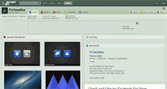 Desktop Screenshot of fg-paradiize.deviantart.com