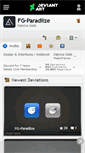 Mobile Screenshot of fg-paradiize.deviantart.com