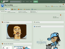 Tablet Screenshot of da-1-n-only.deviantart.com