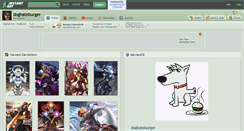 Desktop Screenshot of doghateburger.deviantart.com