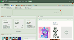 Desktop Screenshot of foxkid2.deviantart.com