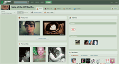 Desktop Screenshot of home-of-the-cry-face.deviantart.com