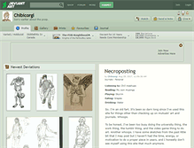 Tablet Screenshot of chibicorgi.deviantart.com