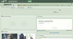 Desktop Screenshot of digitalasylum.deviantart.com