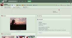 Desktop Screenshot of lelane.deviantart.com