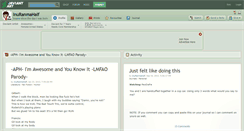 Desktop Screenshot of inuranmahalf.deviantart.com