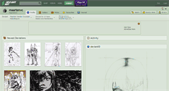 Desktop Screenshot of maartenvc.deviantart.com