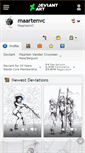 Mobile Screenshot of maartenvc.deviantart.com