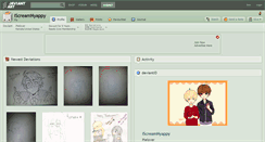 Desktop Screenshot of iscreamnyappy.deviantart.com