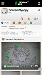 Mobile Screenshot of iscreamnyappy.deviantart.com