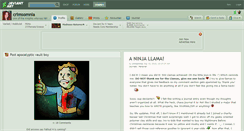 Desktop Screenshot of crimsomnia.deviantart.com