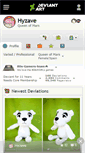 Mobile Screenshot of hyzave.deviantart.com