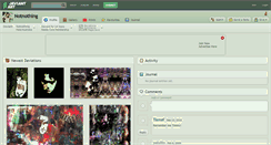 Desktop Screenshot of notnothing.deviantart.com