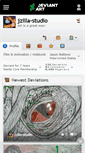 Mobile Screenshot of jzilla-studio.deviantart.com