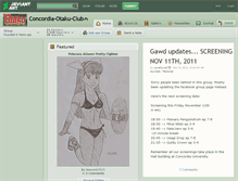Tablet Screenshot of concordia-otaku-club.deviantart.com