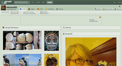 Desktop Screenshot of mistresskill.deviantart.com