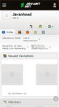 Mobile Screenshot of javanhead.deviantart.com