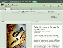 Tablet Screenshot of mnm-photographics.deviantart.com