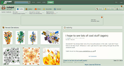 Desktop Screenshot of nukapai.deviantart.com