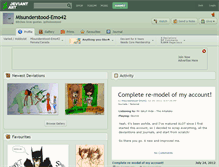 Tablet Screenshot of misunderstood-emo42.deviantart.com