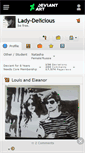 Mobile Screenshot of lady-delicious.deviantart.com