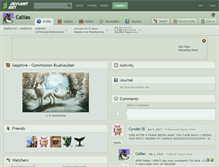 Tablet Screenshot of callias.deviantart.com