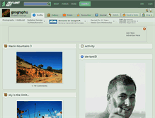 Tablet Screenshot of geographu.deviantart.com