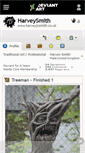Mobile Screenshot of harveysmith.deviantart.com