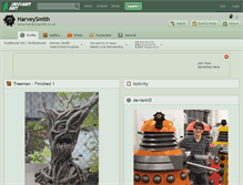 Tablet Screenshot of harveysmith.deviantart.com