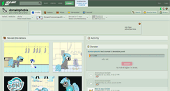 Desktop Screenshot of domatophobia.deviantart.com