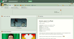 Desktop Screenshot of jaba.deviantart.com
