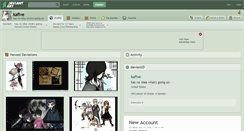 Desktop Screenshot of kafive.deviantart.com