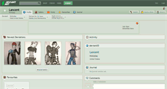 Desktop Screenshot of lancent.deviantart.com
