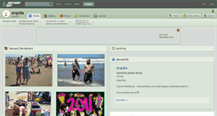 Desktop Screenshot of erquita.deviantart.com