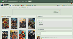 Desktop Screenshot of ibenkart.deviantart.com