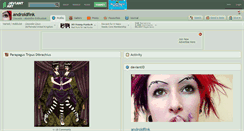 Desktop Screenshot of androidfink.deviantart.com