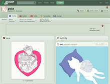Tablet Screenshot of graka.deviantart.com
