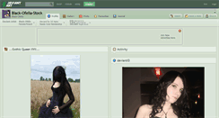 Desktop Screenshot of black-ofelia-stock.deviantart.com