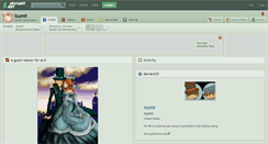 Desktop Screenshot of izumii.deviantart.com