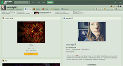 Desktop Screenshot of lucid-light.deviantart.com